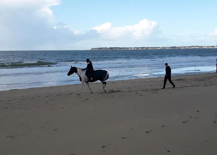 Princess Of Bel Air Avec Garage Privé Et Tennis - 300m Et Commerces Pornichet