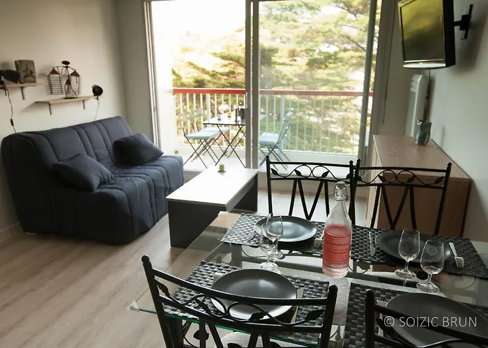 Princess Of Bel Air Avec Garage Privé Et Tennis - 300m Et Commerces Pornichet